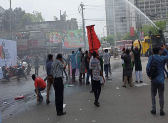 সায়েন্স ল্যাব থেকে শাহবাগ অবরোধ প্রত্যাহার, পল্টন রণক্ষেত্র